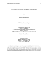 Life Coaching and Therapy: Possibilities in Dual Practice