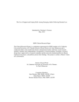 The Use of Support and Coping Skills Among Emerging Adults Following Parental Loss