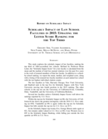 Scholarly Impact of Law School Faculties in 2015: Updating the Leiter Score Ranking for the Top Third