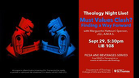 Theology Night Live!: Must Values Clash? Finding a Way Forward