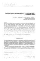 The cross-cultural generalizability of personality types: A Philippine study