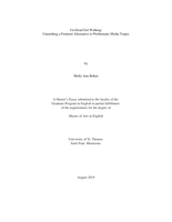 Un-Dead Girl Walking: Unearthing a Feminist Alternative to Problematic Media Tropes