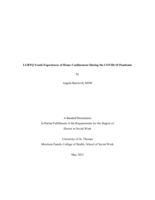 LGBTQ Youth Experiences of Home Confinement During the COVID-19 Pandemic