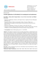 Possible implications of self-similarity for tornadogenesis and maintenance