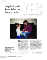 Step Back and Consider: Learning from Reflective Practice in Infant Mental Health