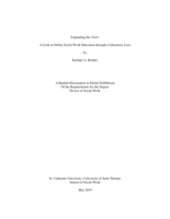 Expanding the View: A Look at Online Social Work Education through a Liberatory Lens