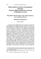 Great Expectations and Sobering Truths: Partial-Birth Abortion and the Commerce Clause