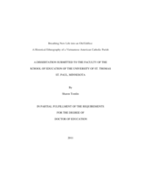 Breathing New Life into an Old Edifice: A Historical Ethnography of a Vietnamese American Catholic Parish