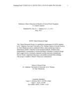 Agency Level Interventions for Preventing and Treating Vicarious Trauma:  A Qualitative Study