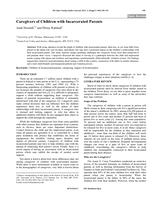 Caregivers of Children with Incarcerated Parents