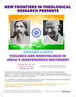 New Frontiers: Violence and nonviolence in India's independence movement