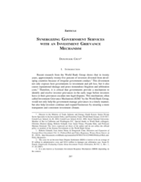 Synergizing Government Services with an Investment Grievance Mechanism