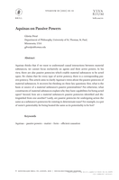 Aquinas on Passive Powers