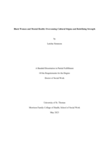 Black Women and Mental Health: Overcoming Cultural Stigma and Redefining Strength