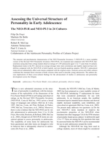 Assessing the universal structure of personality in early adolescence: The NEO-PI-R and NEO-PI-3 in 24 Cultures