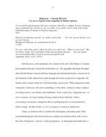 Hypertext: A Sacred (He)Art?: Cor ad Cor Loquitur from Augustine to Shelley Jackson