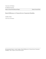 Racial Differences in Veteran Service Connection Disability