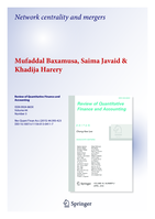 Network centrality and mergers
