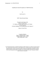 Guardian ad Litem Perceptions of Child Protection