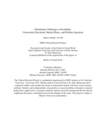 Punishment, Pathology or Possibility: Caseworker Discretion, Mental Illness, and Welfare Sanctions