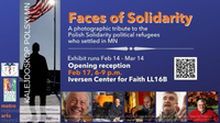 Faces of Solidarity Art Exhibit