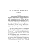 The Proposed ICSID Mediation Rules