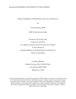 Barriers and Supports to Help-Seeking in Survivors of Suicide Loss