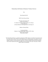 Partnership with Doulas & Domestic Violence Services