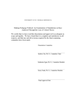 Making Pedagogy Political: An Examination of Simulations on Race