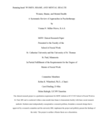 Women, Shame, and Mental Health: A Systematic Review of Approaches in Psychotherapy