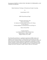 Marital Satisfaction: The Impact of Premarital and Couples Counseling