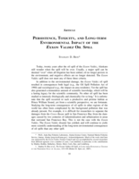 Persistence, Toxicity, and Long-Term Environmental Impact of the Exxon Valdez Oil Spill