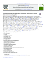 The Pipeline Project:  Pre-Publication Independent Replications of a Single Laboratory’s Research Pipeline