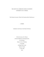 The Christian Conscience: Where Our Freedom and the Truth Intersect