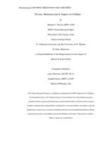 Divorce Mediation and its Impact on Children