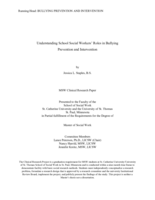 Understanding School Social Workers' Roles in Bullying Prevention and Intervention