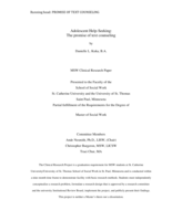 Adolescent Help-Seeking: The Promise of Text Counseling