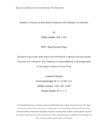 Benefits of Exercise for Individuals in Remission from Substance Use Disorders