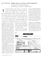 Building a home for the science of nursing education: Developing the NLN web-based repository