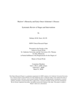 Maslow's Hierarchy and Early-Onset Alzheimer's Disease: Systematic Review of Stages and Interventions