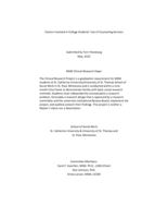 Factors Involved in College Students' Use of Counseling Services
