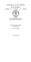 Unraveling the "Seamless Garment": Loose Threads in Pro-Life Progressivism