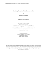 Identifying Postpartum Mood Disorders in Men