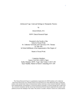 Adolescent Yoga: Goals and Settings in Therapeutic Practice
