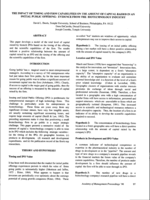 The Impact of Timing and Firm Capabilities on the Amount of Capital Raised in an Initial Public Offering: Evidence from the Biotechnology Industry