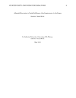 Neurodiversity and Autism Spectrum Disorders: Grounding for social work education and praxis