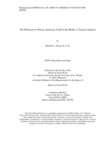The Portrayal of African American Youth in the Media: A Textual Analysis