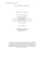 Racism and the Media: A Textual Analysis