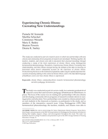 Experiencing chronic illness: Cocreating new understandings