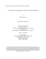Use of Animal-Assisted Therapy on Veterans with Combat-related PTSD